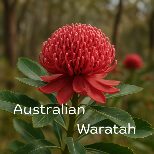 Australian Waratah – Native Flower Souvenir Fridge Magnet