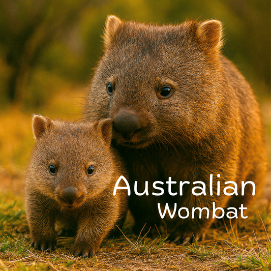 Australian Wombat – Wildlife Souvenir Fridge Magnet