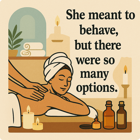 Massage she meant to fridge magnet